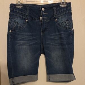 Stylish Blue Denim Shorts